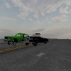 black sandy Cadillac